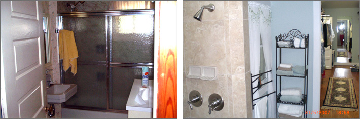 Bathroom Before and After
